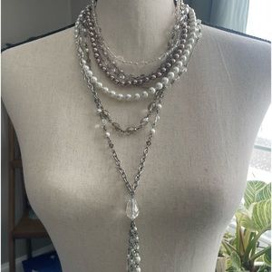 White House Black Market statement necklace